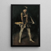 Arrangement en noir n° 3 Sir Henry Irving en Philippe II d'Espagne - James Abbott McNeill Whistler — oprawiony obraz na ścianie