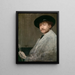 Arrangement en gris Portrait du peintre - James Abbott McNeill Whistler — oprawiony obraz na ścianie