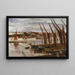 Battersea Reach - James Abbott McNeill Whistler — oprawiony obraz na ścianie