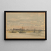 Wieczór w Erith - James Abbott McNeill Whistler — oprawiony obraz na ścianie
