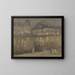 Wielki Kanał, Amsterdam, Nocny - James Abbott McNeill Whistler — oprawiony obraz na ścianie