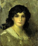 Tête de jeune femme - James Abbott McNeill Whistler — widok dzieła