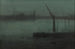 Nocny niebieski i srebrny, Battersea Reach - James Abbott McNeill Whistler — widok dzieła