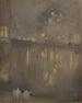 Nocturne Gris et Or Canal Holland - James Abbott McNeill Whistler — widok dzieła
