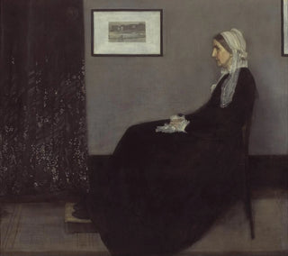 Portret matki artysty - James Abbott McNeill Whistler — widok dzieła
