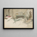 Repos au lit - James Abbott McNeill Whistler — oprawiony obraz na ścianie