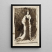 szkic po układzie w czerni Lady Meux - James Abbott McNeill Whistler — oprawiony obraz na ścianie
