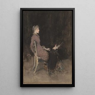 James Abbott McNeill Whistler - Study In Black And Gold Madge Odonoghue.webp