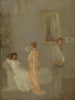L'artysta w swoim atelier - James Abbott McNeill Whistler — widok dzieła