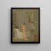 L'artysta w swoim atelier - James Abbott McNeill Whistler — oprawiony obraz na ścianie