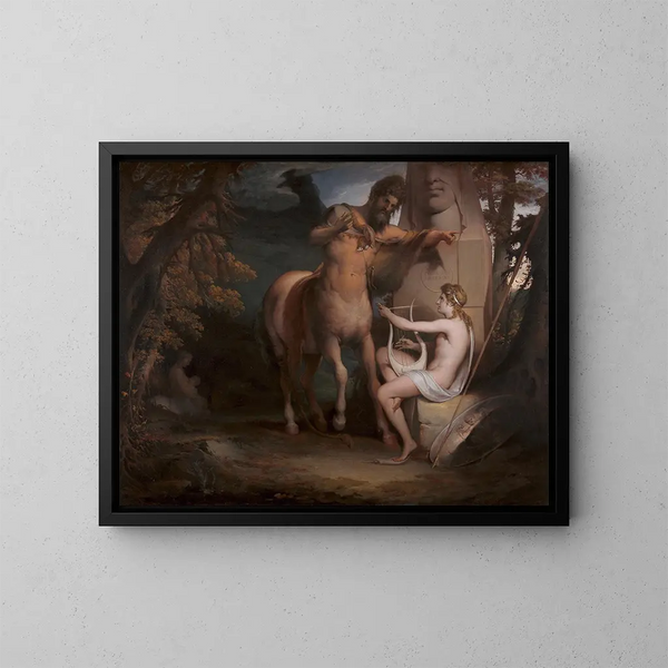 L'Éducation d'Achille - James Barry — oprawiony obraz na ścianie