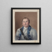 William Augustine Washington - James Barton Longacre — oprawiony obraz na ścianie