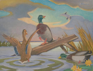 James C Kulhanek - Migratory Marsh.webp