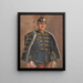 Le Hussard - James C. Kulhanek — oprawiony obraz na ścianie