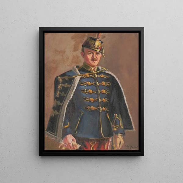 Le Hussard - James C. Kulhanek — oprawiony obraz na ścianie