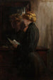 Les Lettres d'amour de grand-mère - James Carroll Beckwith — widok dzieła
