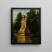 Poteau de porte Modigliani - James Carroll Beckwith — oprawiony obraz na ścianie