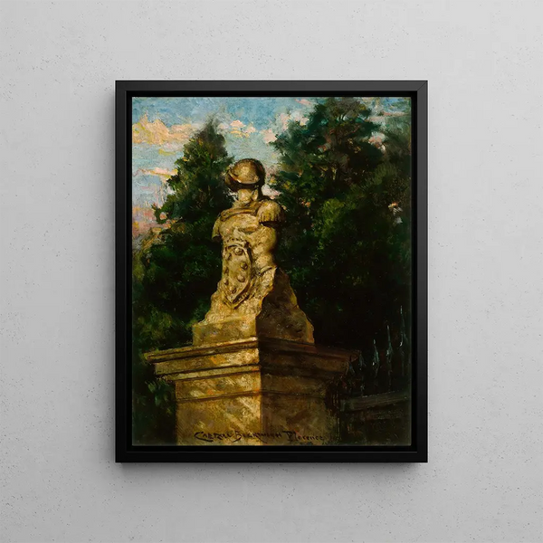 Poteau de porte Modigliani - James Carroll Beckwith — oprawiony obraz na ścianie