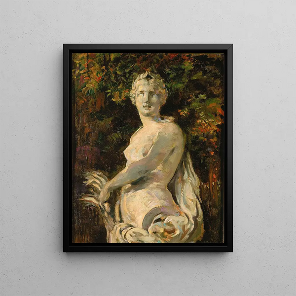 Syrinx Par Mazière 1689 Basen Apolla - James Carroll Beckwith — oprawiony obraz na ścianie