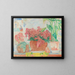 Azalie - James Ensor — oprawiony obraz na ścianie