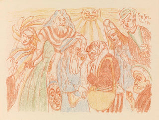Denier de César - James Ensor — widok dzieła