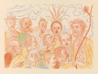 Le Christ devant ses juges - James Ensor — widok dzieła
