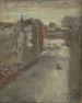L'avenue Van Iseghem pod śniegiem - James Ensor — widok dzieła