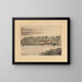 Le pont du bois à Ostende - James Ensor — oprawiony obraz na ścianie