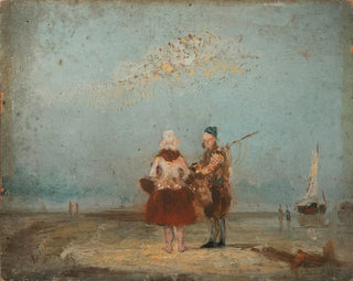Para rybaków - James Ensor — widok dzieła