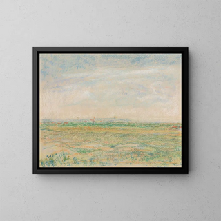 Widok na Mariakerke - James Ensor — oprawiony obraz na ścianie