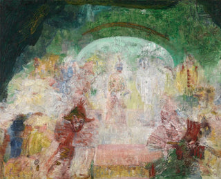 Maskarada - James Ensor — widok dzieła