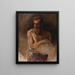 Starzec - James Ensor — oprawiony obraz na ścianie