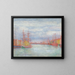Port w Ostendzie - James Ensor — oprawiony obraz na ścianie