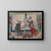 Szkieletów walczących o ciało powieszonego - James Ensor — oprawiony obraz na ścianie