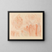 Anioły uwielbiają Maryję - James Ensor — oprawiony obraz na ścianie