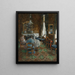 Le Salon Bourgeois - James Ensor — oprawiony obraz na ścianie
