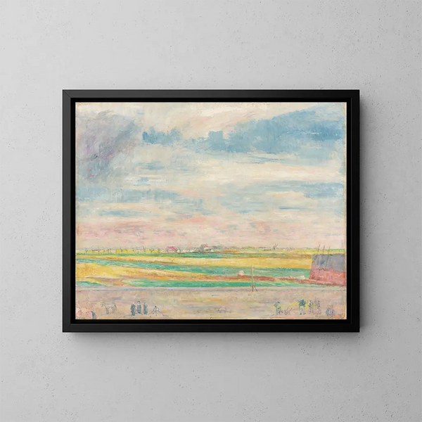 La Haute Barrière près d'Ostende - James Ensor — oprawiony obraz na ścianie