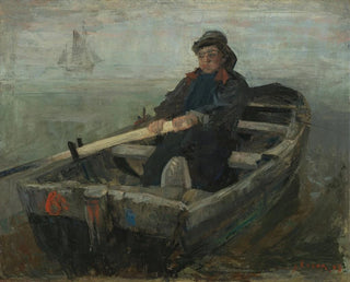 Le rameur - James Ensor — widok dzieła