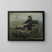 Le rameur - James Ensor — oprawiony obraz na ścianie