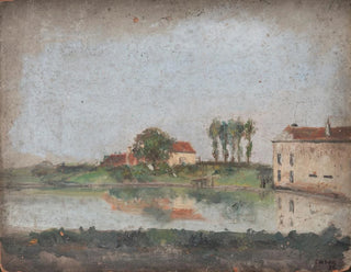 James Ensor - The garden at caf Tivoli in Ostend.webp