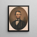 Abraham Lincoln - James Fuller Queen — oprawiony obraz na ścianie