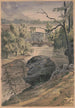 Mosty nad potokiem Wissahickon w pobliżu Schuylkill - James Fuller Queen — widok dzieła