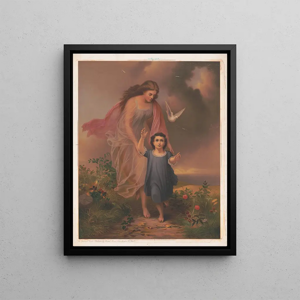 Le guide spirituel - James Fuller Queen — oprawiony obraz na ścianie