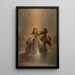 Le baptême du Christ - James Fuller Queen — oprawiony obraz na ścianie