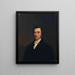 Portret d'un gentleman - James H. Edgar — oprawiony obraz na ścianie