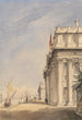 La façade du Collège naval royal de Greenwich - James Holland — widok dzieła
