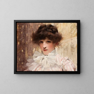 Estelle - James Jebusa Shannon — oprawiony obraz na ścianie