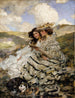 na wydmach Lady Shannon i Kitty - James Jebusa Shannon — widok dzieła