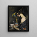 Le vase de Sèvres - James Jebusa Shannon — oprawiony obraz na ścianie