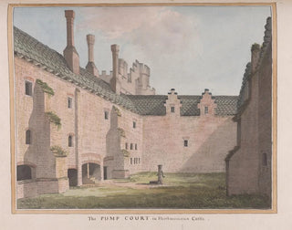 Zamku Herstmonceux, Sussex Wschodnie, dziedziniec fontanny - James Lambert de Lewes — widok dzieła
